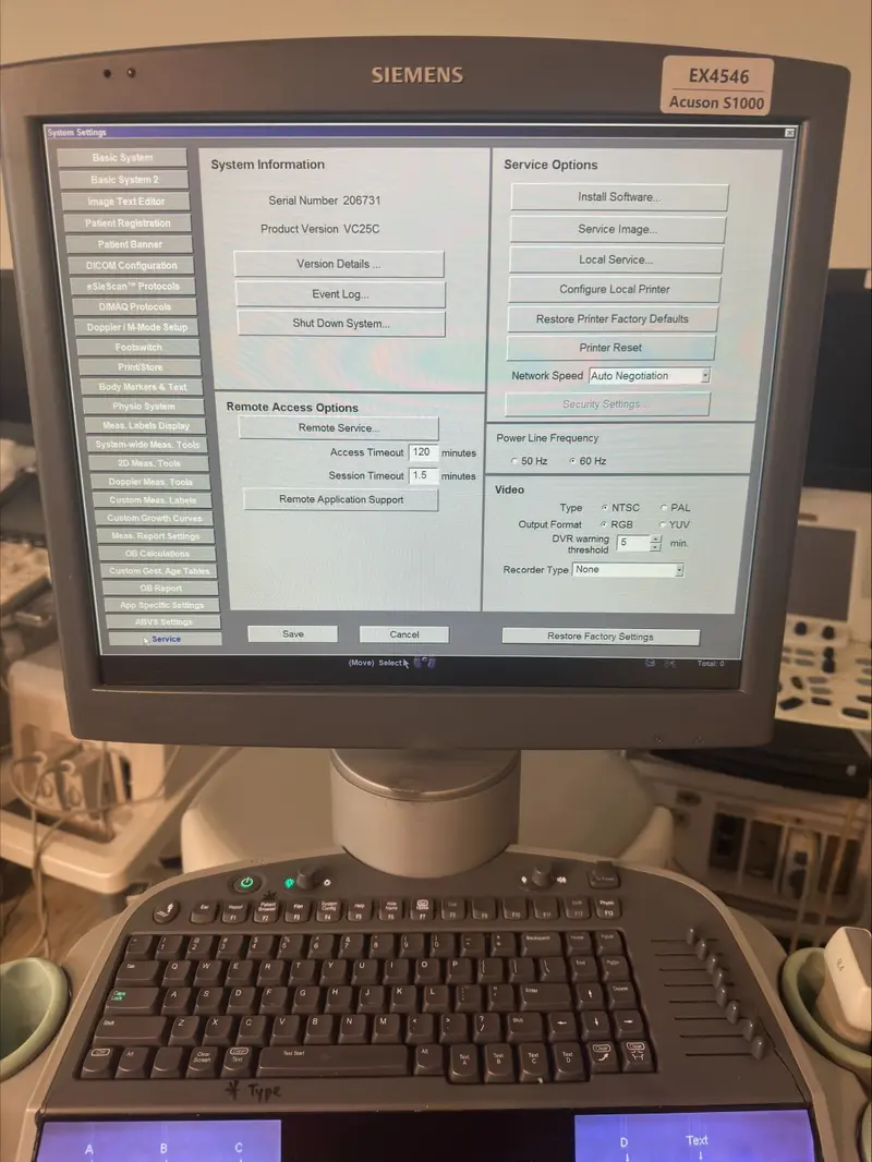 2011 Siemens Acuson S1000, photo 4