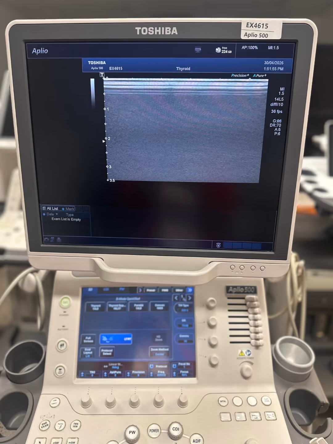 2016 Toshiba Aplio 500, photo 5