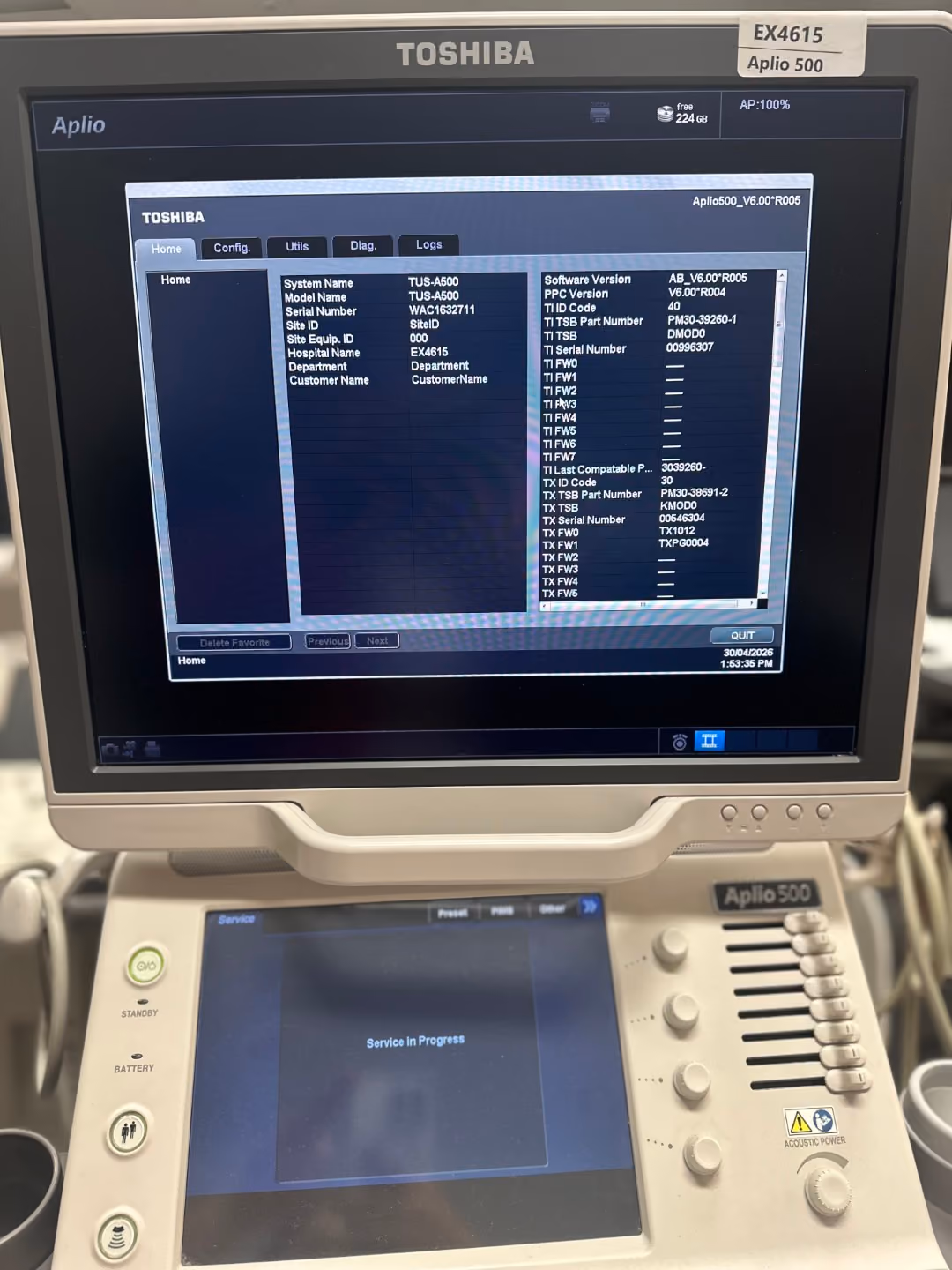 2016 Toshiba Aplio 500, photo 6