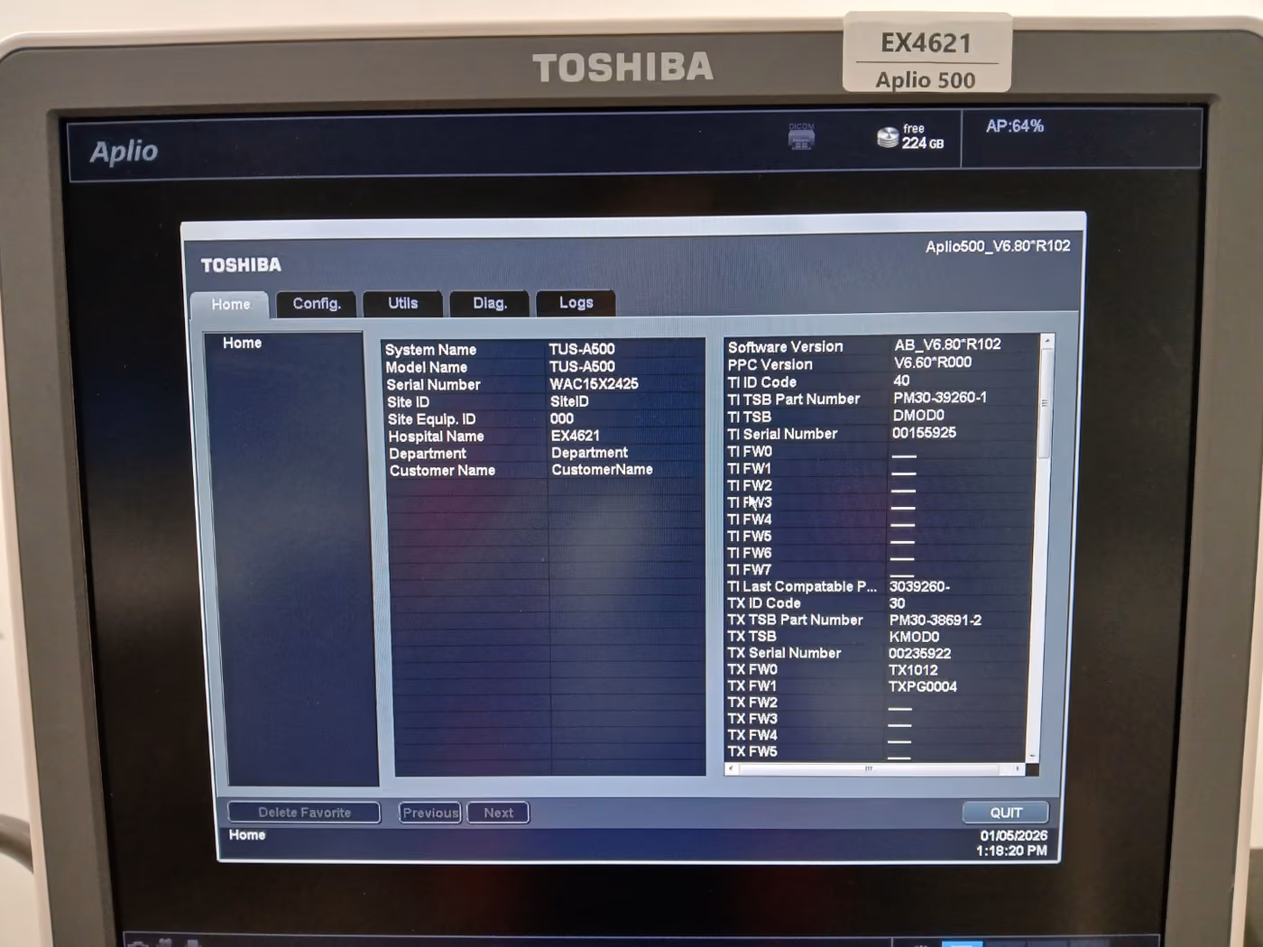 2015 Toshiba Aplio 500, photo 6