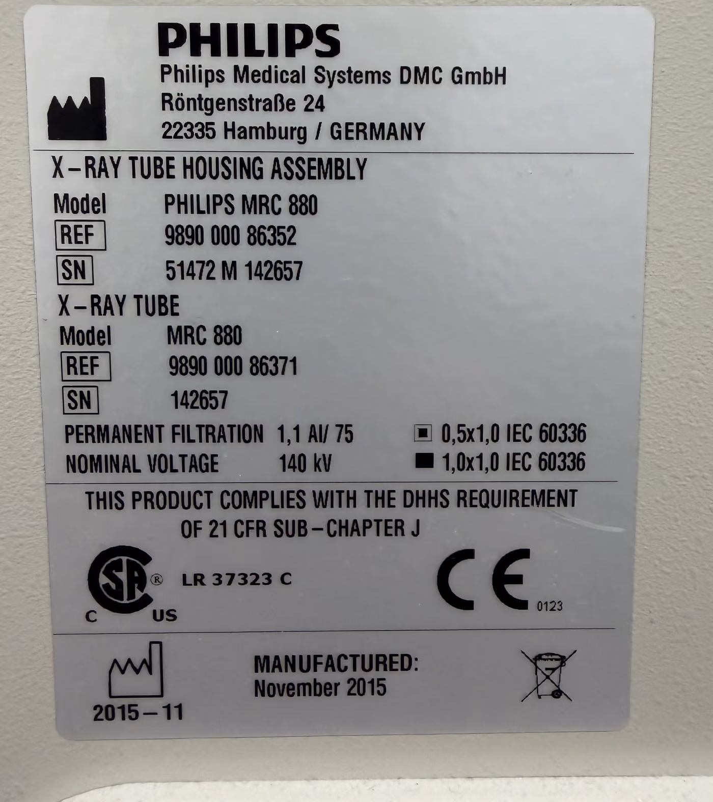 2015 Philips Ingenuity Core 128 Slice, photo 13