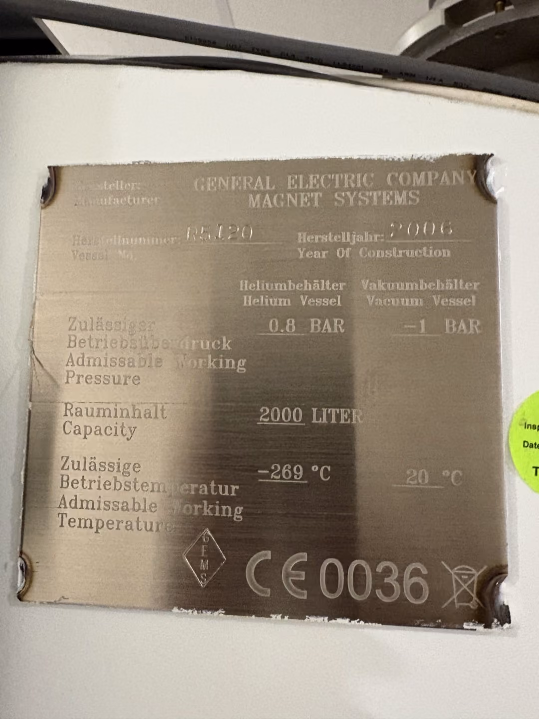 2006 GE Signa Explorer Lift 1.5T, photo 5