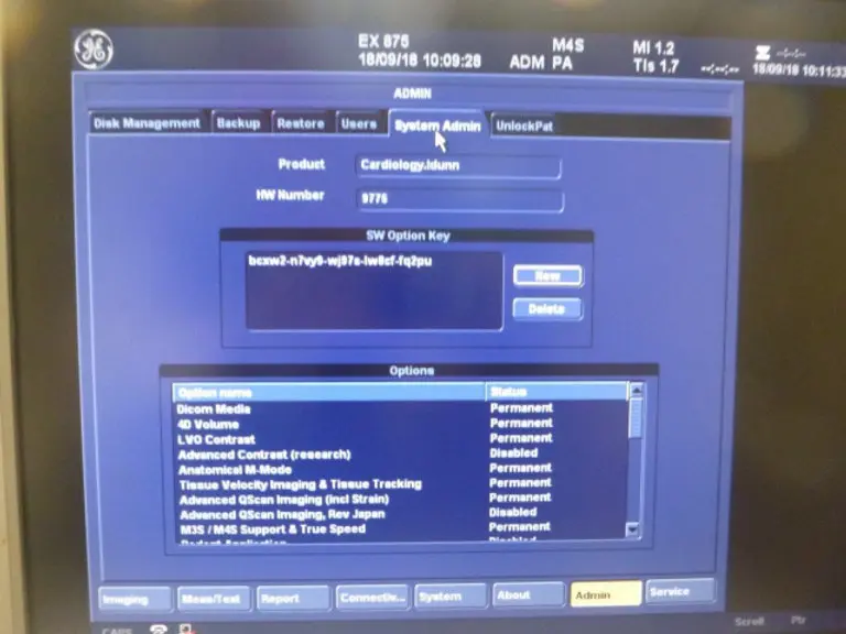 2008 GE Vivid 7 Dimension, photo 2