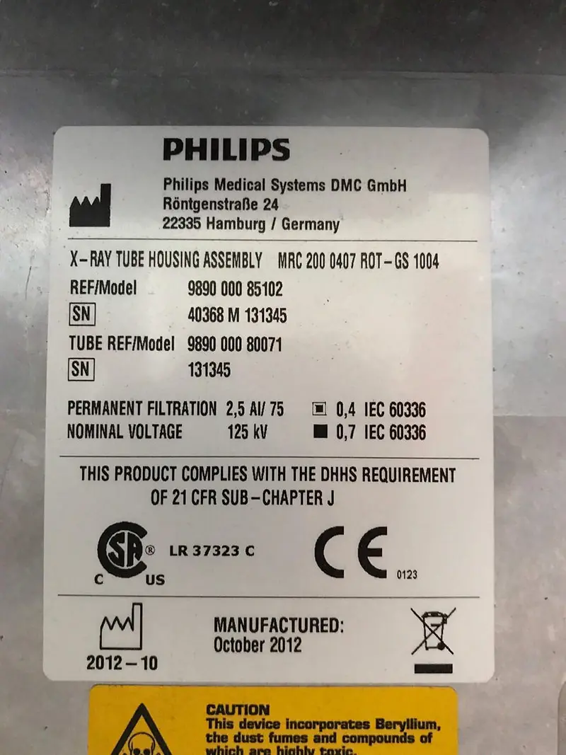 2005 Philips FD20 Cathlab, photo 4