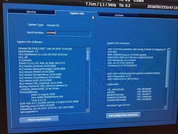 2010 GE Voluson E6 BT_09, photo 3