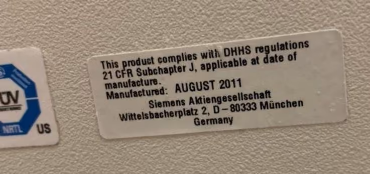 2011 Siemens Definition AS -64 SLICE, photo 5