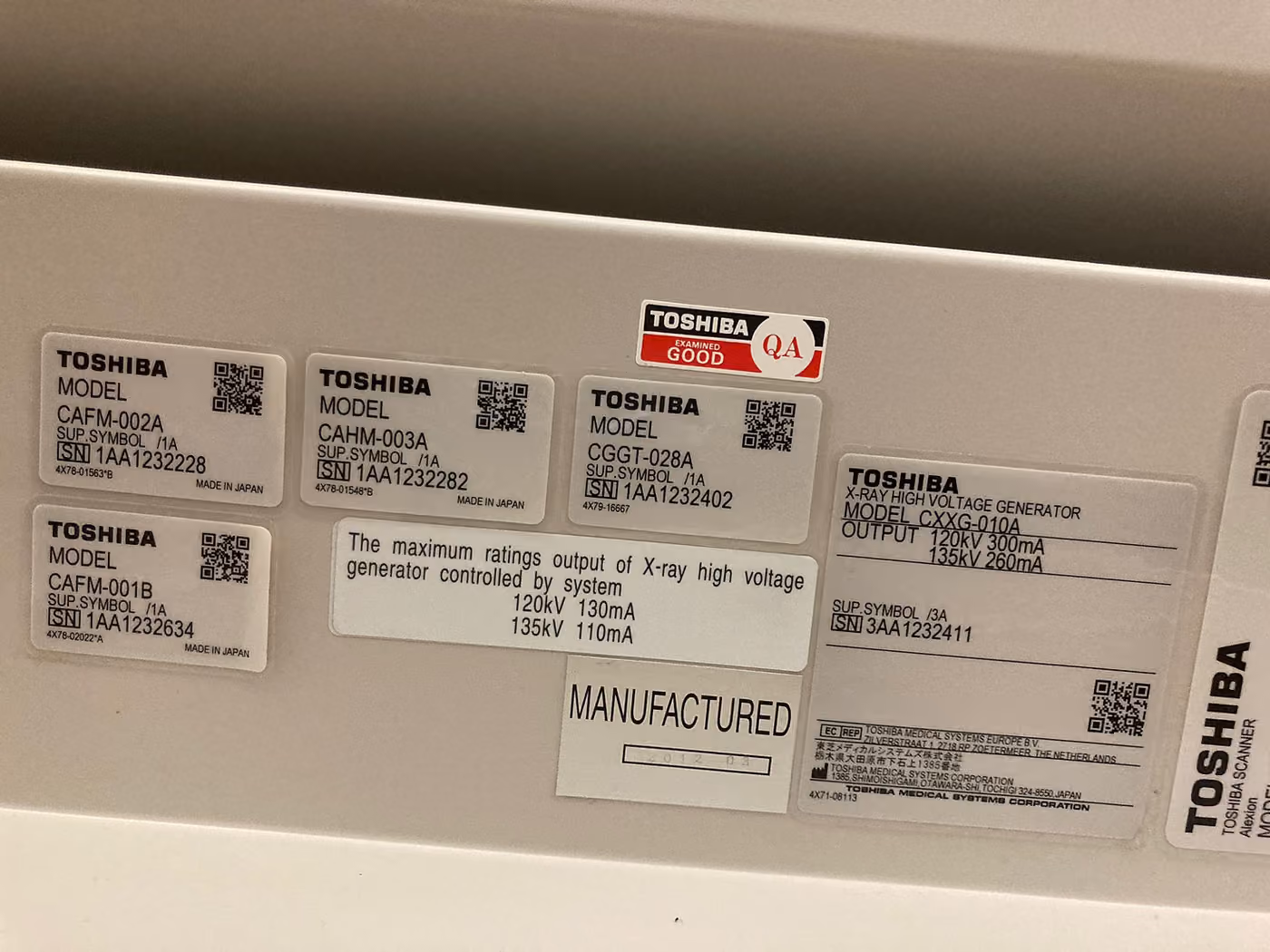 2012 Toshiba Alexion 16 Slice, photo 6
