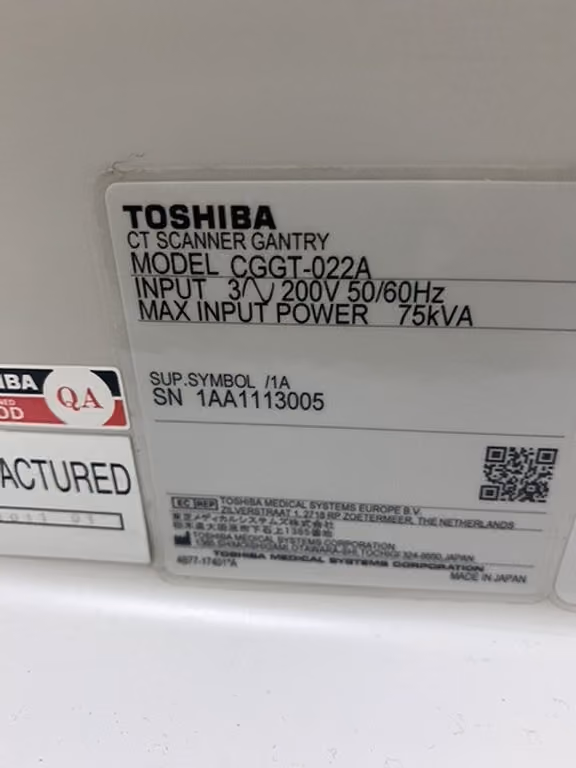 2011 Toshiba Activion 16 Slice, photo 6