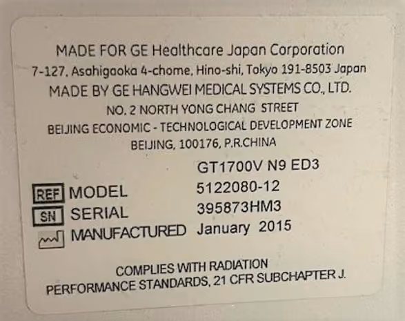 2015 GE Optima 660 – 128 Slice, photo 13