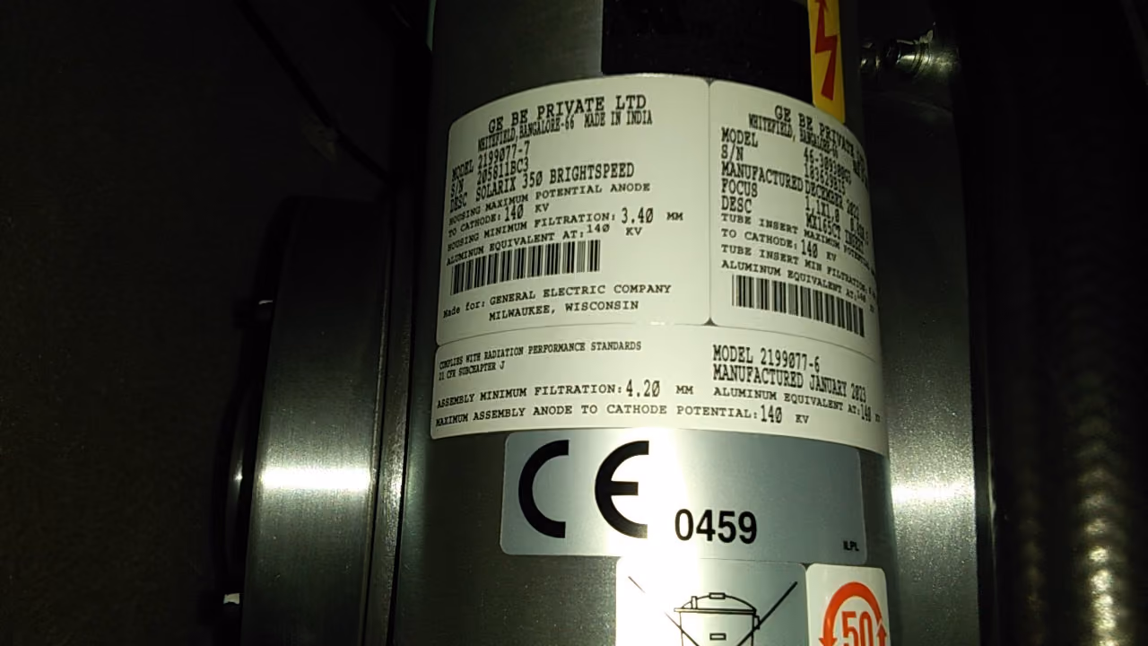 2010 GE Brightspeed 16 Slice CT with excellent tube, photo 2