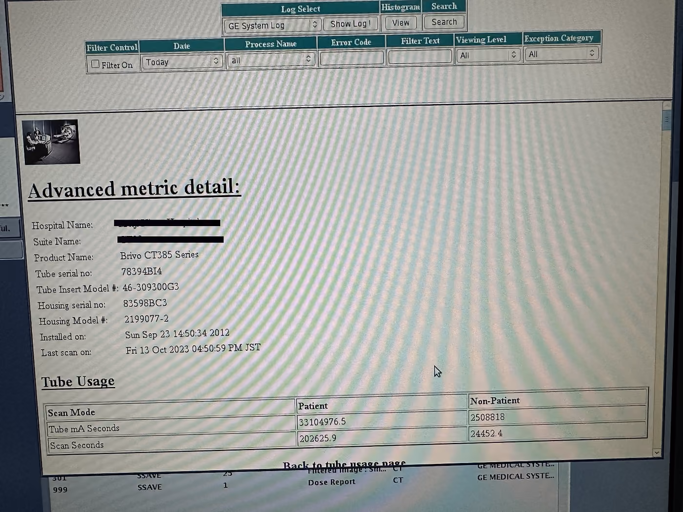 2012 GE Brivo385 CT Scanner 16 Slice, photo 8