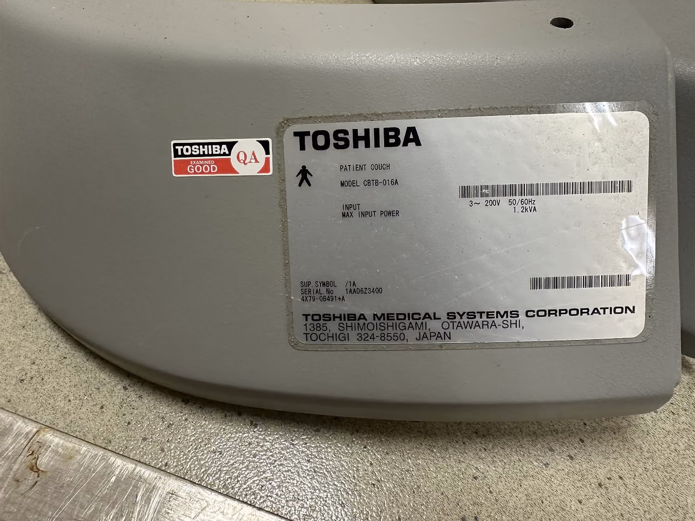 2006 Toshiba Aquilion 16 Slice, photo 7
