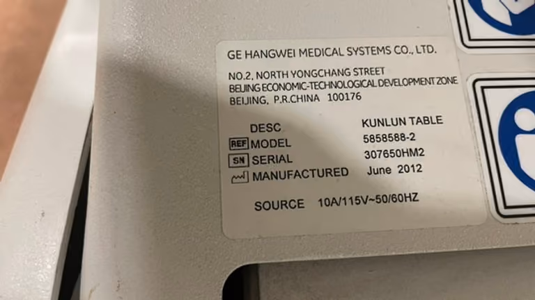 2012 GE Brivo CT385 16 Slice, photo 8