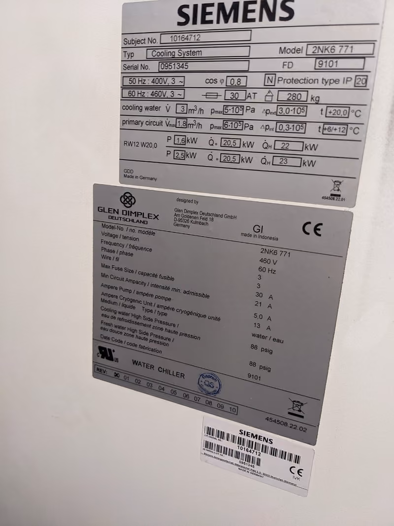 2011 Siemens Essenza 1.5T, photo 6