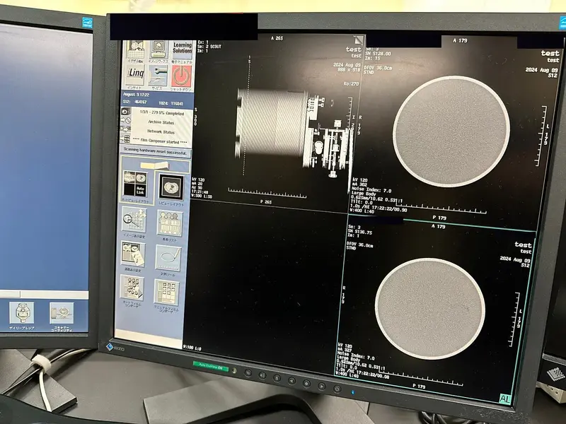 2012 GE Optima 660 128 Slice with Cardiac Options, photo 3