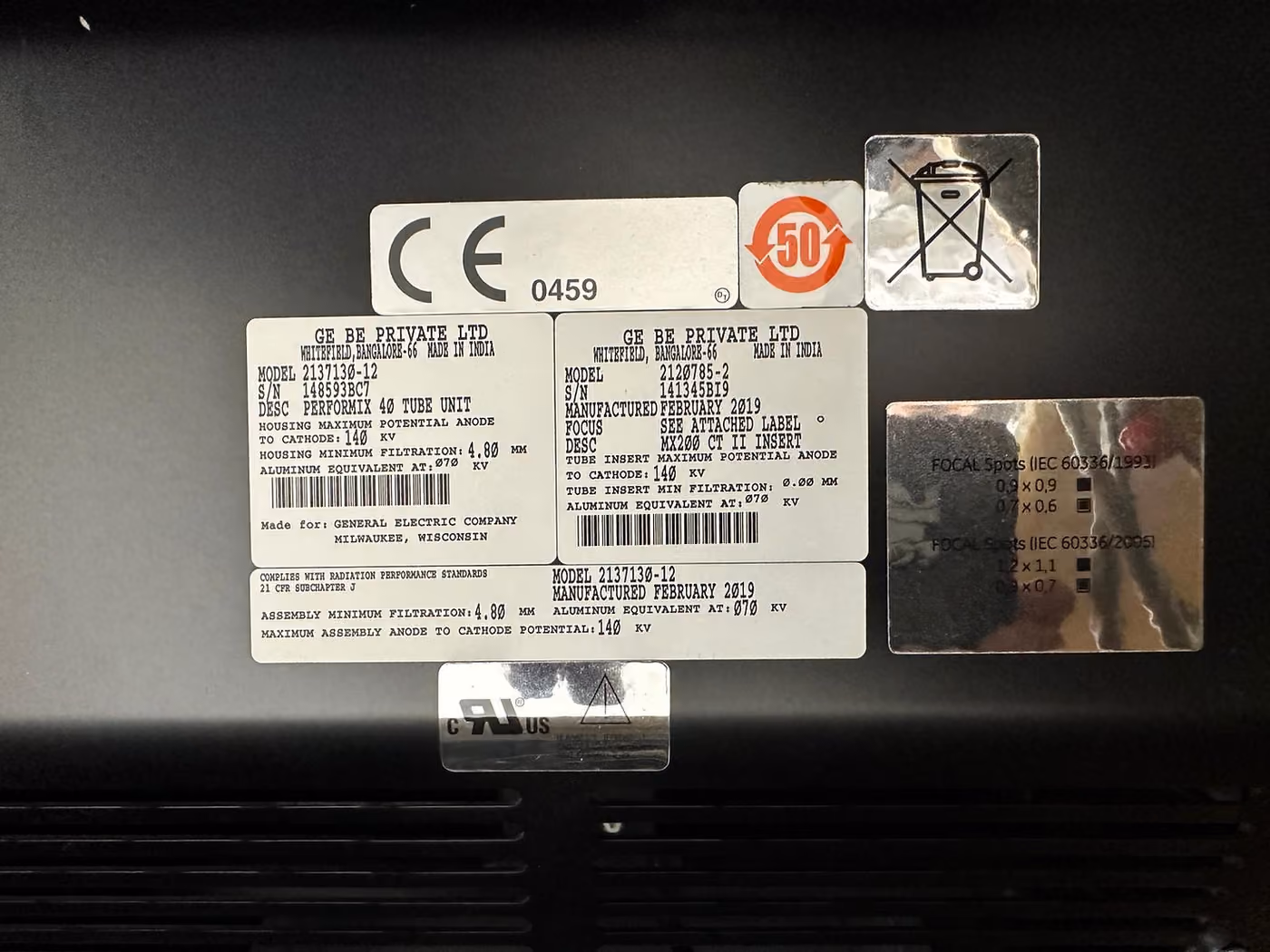 2012 GE Optima 660 128 Slice with Cardiac Options, photo 5