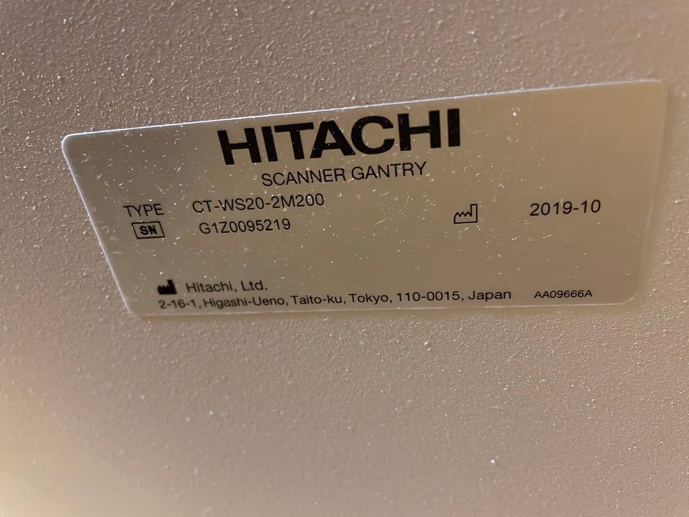 2019 Hitachi Supria 16 Slice – Complete Parts System, photo 2