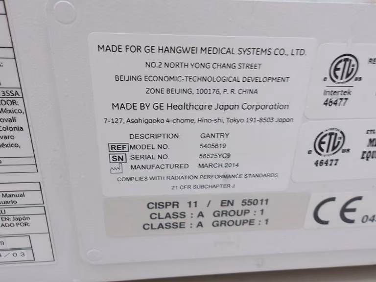2014 GE Brivo CT385 16 Slice, photo 5