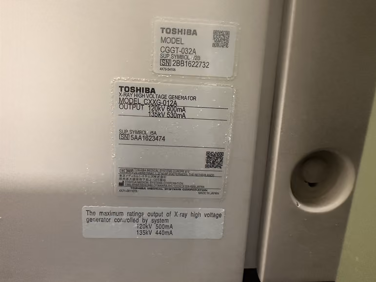 2015 Toshiba Aquilion Prime 160 Slice, photo 7