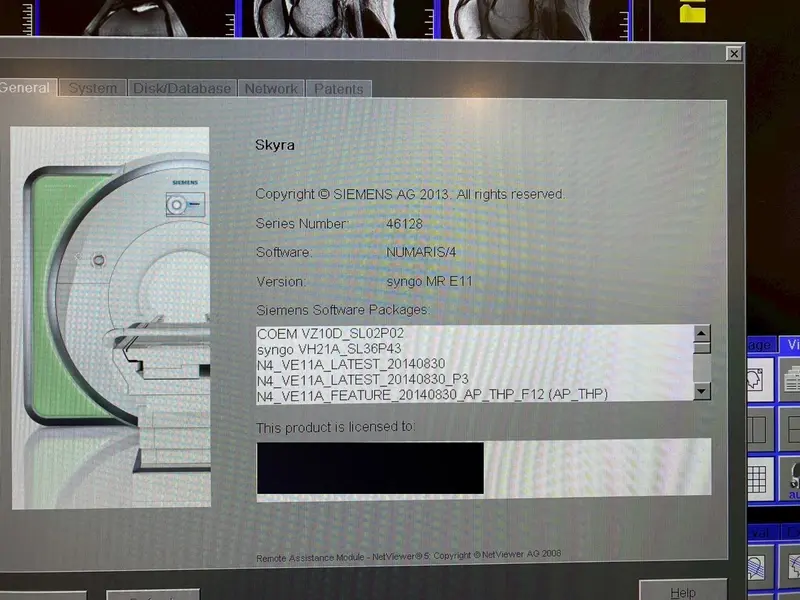 2015 Siemens Skyra 3T, photo 2