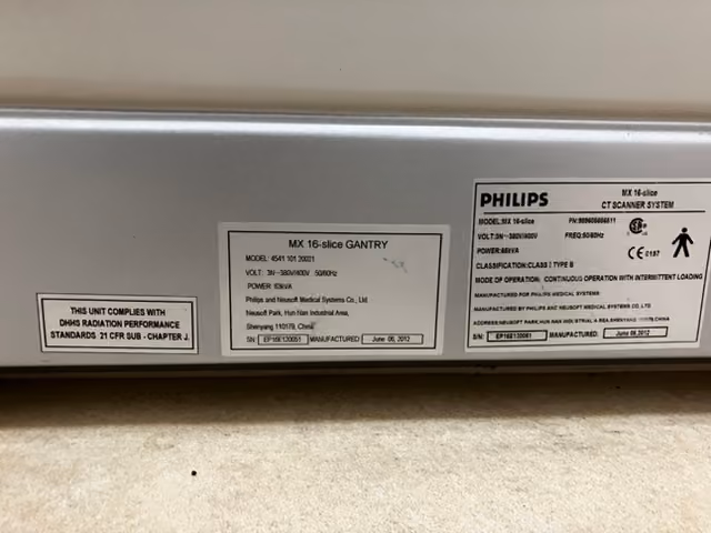 2012 Philips MX 16 Slice, photo 7