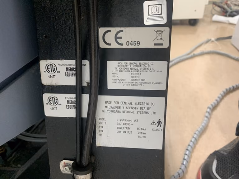 2007 GE VCT 64 Slice, photo 7