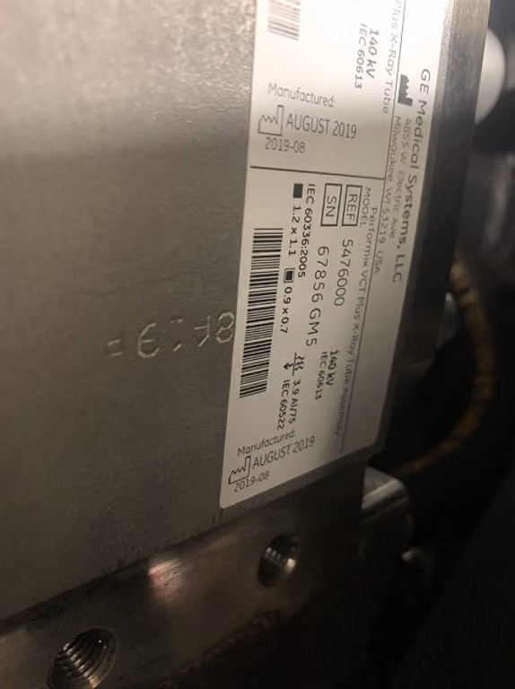 2007 GE VCT 64 Slice, photo 8