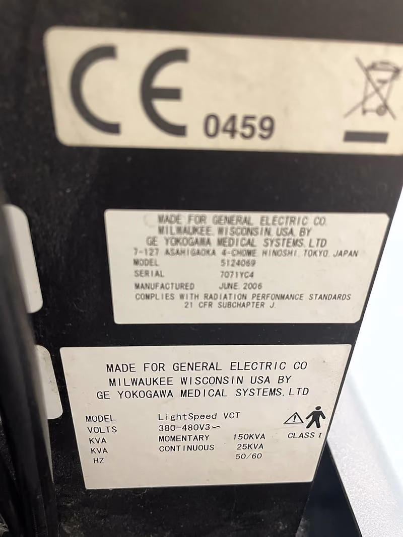 2006 GE VCT 64, photo 10