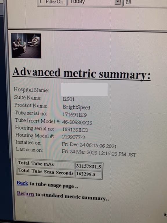 2013 GE Brightspeed 16 Slice, photo 5